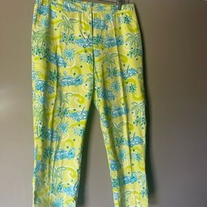 Lilly Pulitzer pedal pushers.